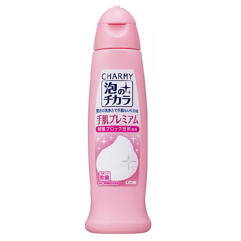 日本进口正品 狮王CHARMY泡沫护手洗洁精 240ml