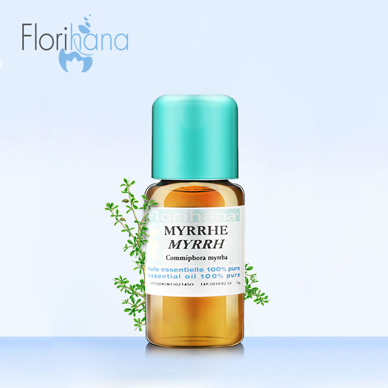Florihana没药精油控油保湿祛痘护肤色提亮提拉紧致按摩香薰刮痧