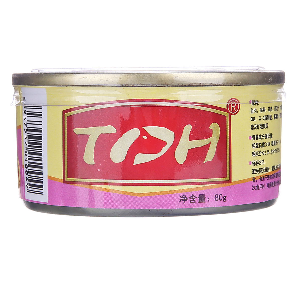 波奇网 宠物猫零食 天地荟 海带猫罐头80g 猫湿粮 猫罐头鲜封包