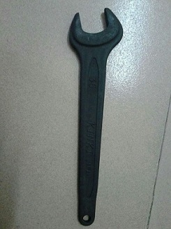 KING ace heavy chrome vanadium steel single tail open wrench sharp tail rigid hand 24-65
