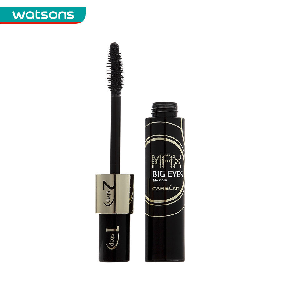 【屈臣氏】卡姿兰大眼睛浓卷丰1+2双效睫毛膏9克
