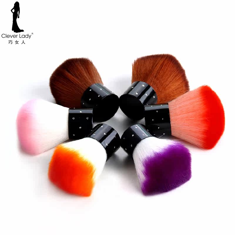 巧女人美甲专用刷子光疗美甲工具 美容美甲必备柔软粉尘刷