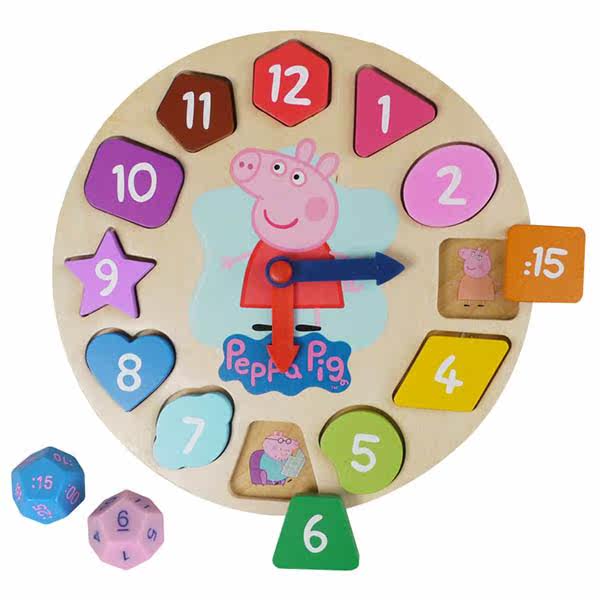 【Amuzinc酷比乐】Peppa Pig 粉红猪小妹 木头时台湾官网直邮进口