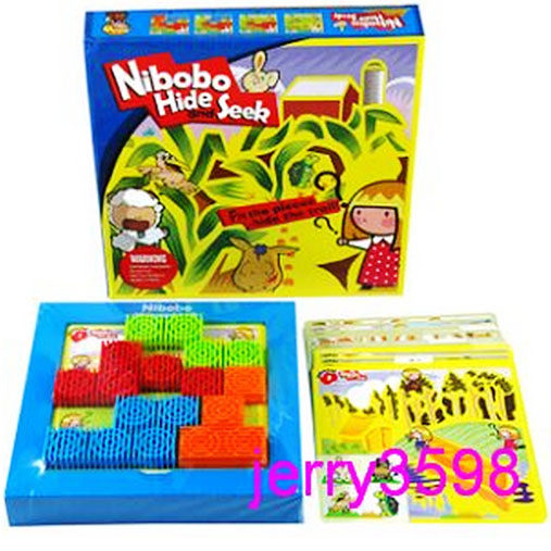 nibobo Forest Hide Cat Cat Toy 50 Guan Catch the Puzzle Customs Clearance Logical Thinking Labyrinth Teaching Aids