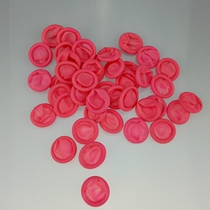 Imported pink anti-static powder-free dust-free finger sleeve protective labor insurance industrial latex crimping finger sleeve