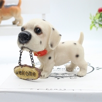  Labrador simulation dog famous dog series ornaments Resin dog living room study bedroom desktop decoration gifts
