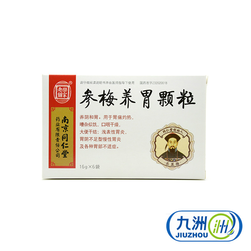 乐家老铺 参梅养胃颗粒 16g*6袋/盒