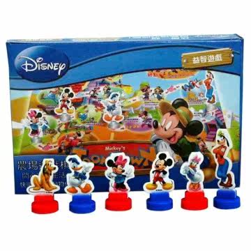 艾可儿 DISNEY迪士尼 故事游戏棋(农场)台湾官网直邮进口