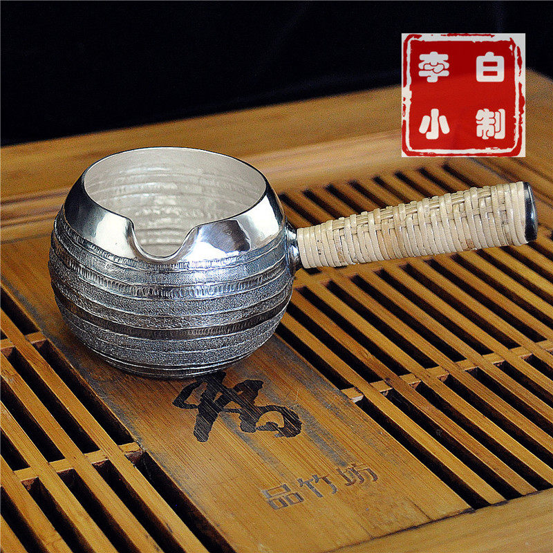 Li Xiabai 9999 Pure silver - fair cup Pure silver tea sea pure silver tea cup pure silver - fair cup