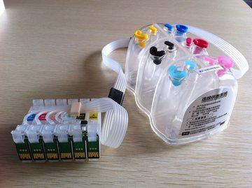 Another color ghost applies Epson R330 R270 290 1390 T50 1430 empty continuous ink supply system with chip 