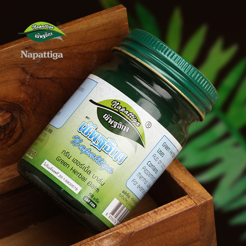 napattiga 泰国青草药膏 50g*3+15g 图1