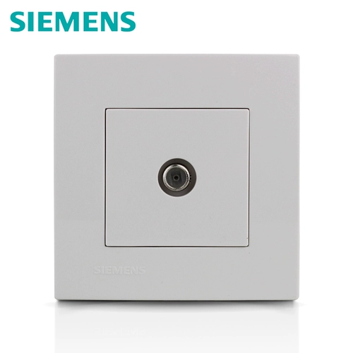 Панель переключателя Siemens Switch панель Siemens Spocket Socket Lingzhi Series Ya Bai широкополосное телевидение