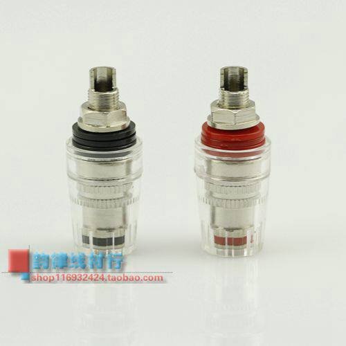 Crystal Sound Speaker Horn Power Discharge Power Pillar Pure Copper Terminal Imported Sand Banana Socket