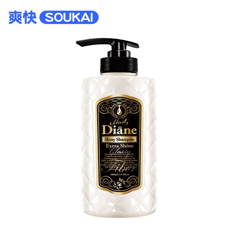 保税区发货Moist Diane 深层修护白金闪亮系列 洗发水 400ml