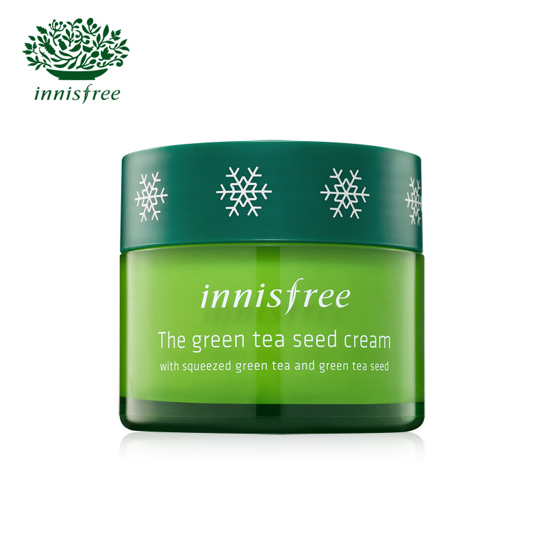 innisfree/悦诗风吟绿茶籽精萃水分菁华霜100ml  补水保湿 正品