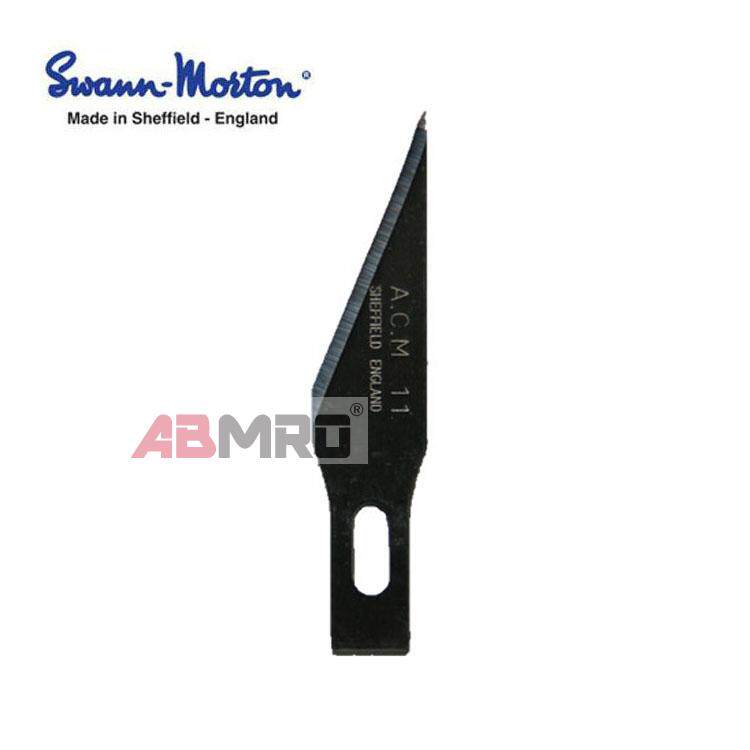 英国进口swann morton工艺雕刻刀片ACM 11号美工微雕刀片 PCB修板