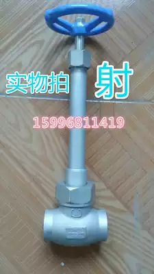 DN10 15 20 25 32 40 Cryogenic liquid stainless steel stop valve welding cryogenic valve for storage tank
