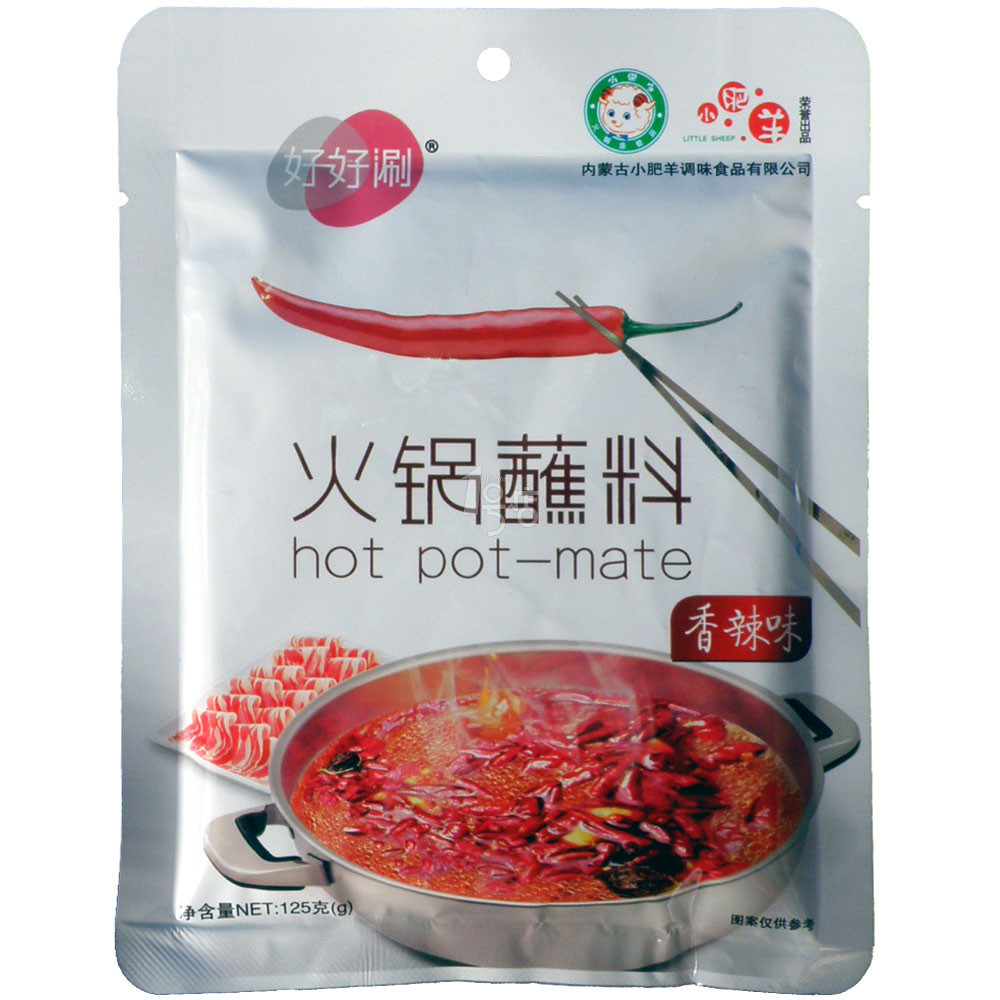 小肥羊 香辣味火锅蘸料125g/袋