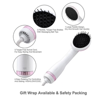 nume019 electric blow massage comb two-in-one multifunctional hairdryer dry and wet double-purpose negative ion straight hair comb