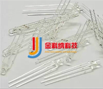 3MM LED red and green two-color common cathode transparent 3-pin LED light (common green to yellow 64 K)