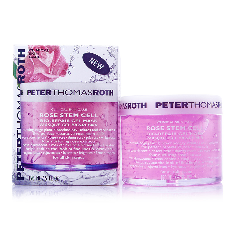 PTR彼得罗夫玫瑰面膜干细胞生物修复啫喱面膜美白保湿提亮150ml