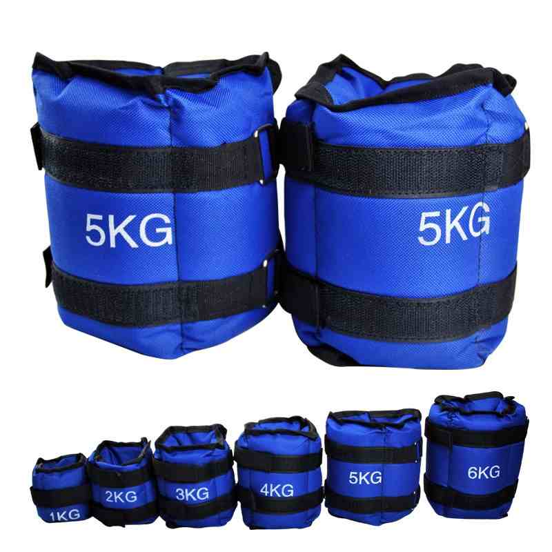Sandbag leggings 1kg2kg3kg4kg5kg 6kg Running river sand men's and women's fitness weight-bearing sand bag tied hands
