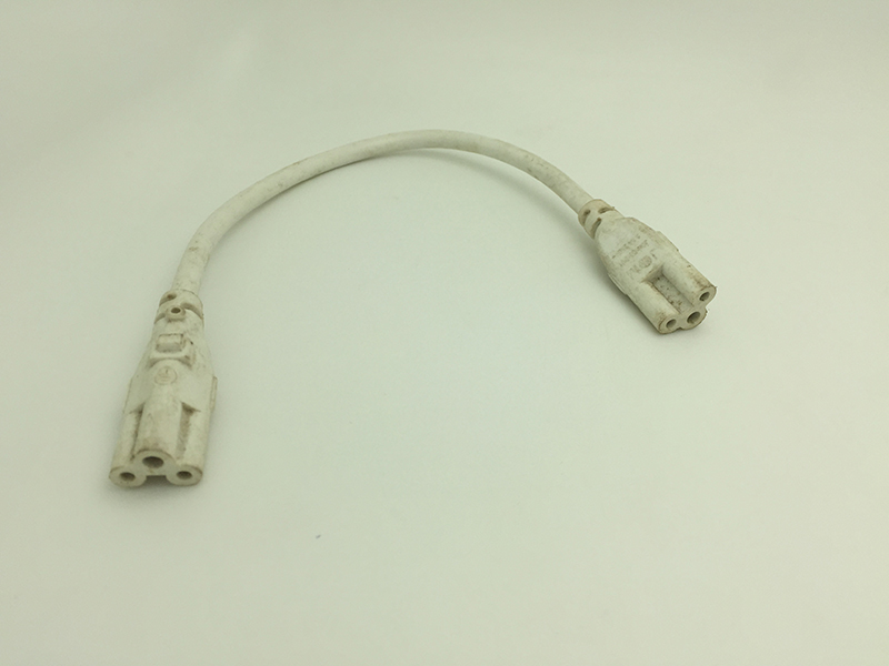 Three-wire double female plug element line 30 long