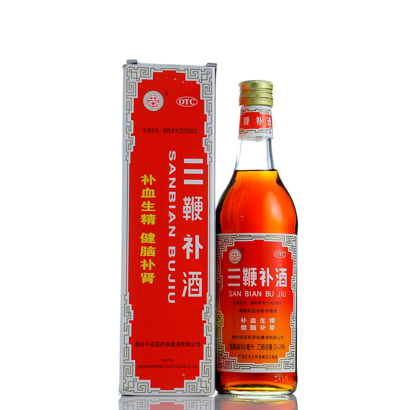 中亚牌 三鞭补酒 500ML*1瓶/盒