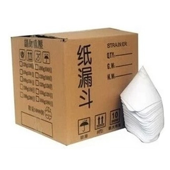 car paint paper funnel disposable filter paint spray paint funnel