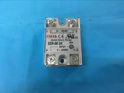 (Factory direct sales)Single-phase DC control AC FOTEK Yangming solid state relay SSR-60DA-H 60A