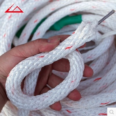 Fire Safety Rope 18mm Mm With Wire Core 3mm Aerial Work Escape Rescue Rope Outdoor Rock Climbing Speed-Taobao