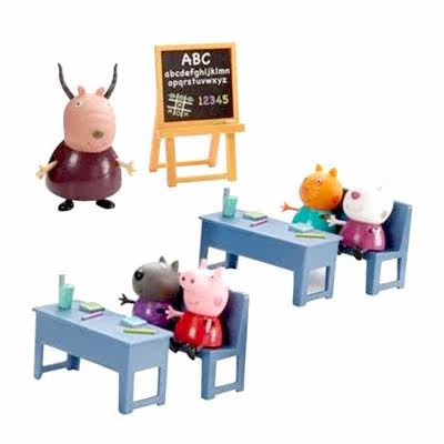 【Amuzinc酷比乐】Peppa Pig 粉红猪小妹 教室组 05033