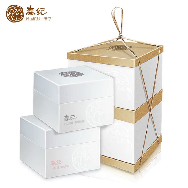 春纪幼滑幼嫩好气色套装 60g+40g 面霜 bb霜