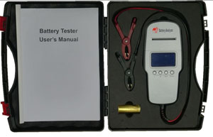 Battery Detector Built - in printer Battery Tester Capacity Detector 12V