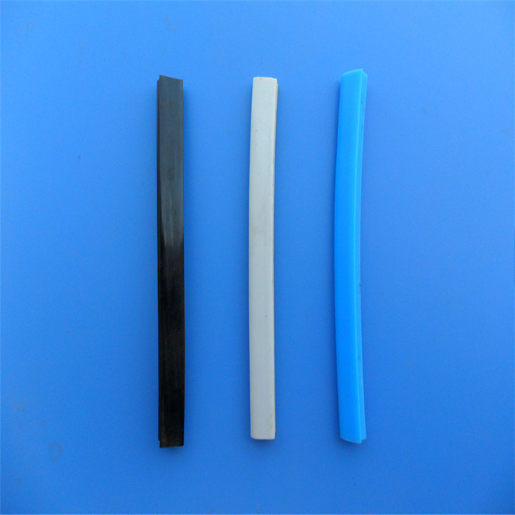 Industrial aluminum extrusion materials Accessories Soft rubber strip Flat seal groove 6 8 10mm Decorative edge banding strip 20 30 40 45