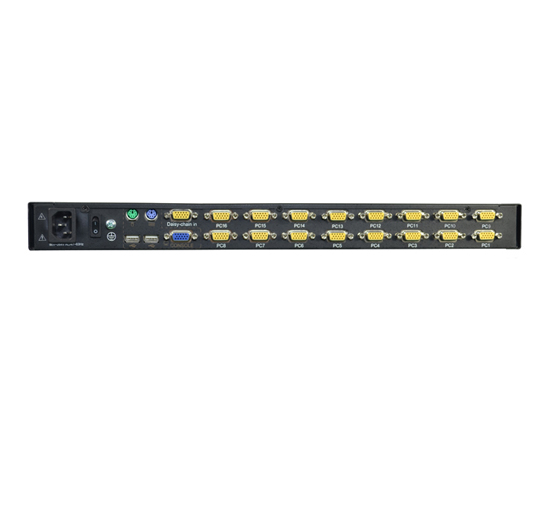 Qinan KinAn XL1916 19 inch LED 16 ports USB PS2 1U rack KVM switcher spot