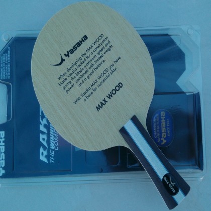 Table tennis capital Yasaka YASAKA YM bottom plate YASAKA Max Wood table tennis racket