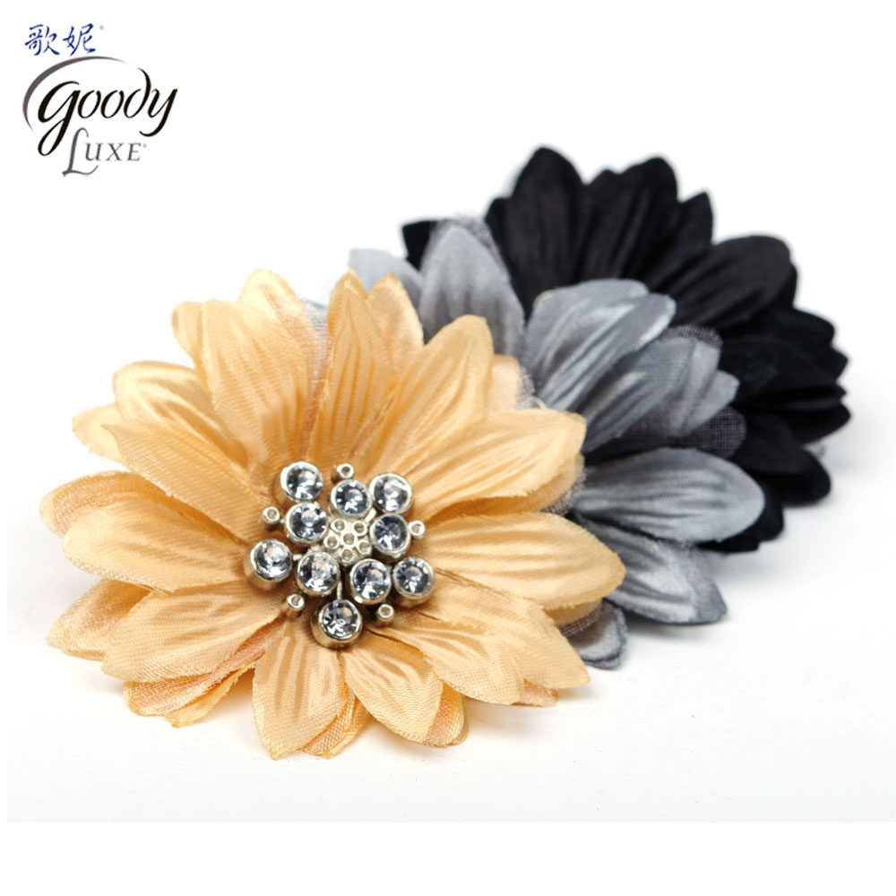 Goody/歌妮进口 新款美国双用花朵发夹 头花兼胸花 限量版鹤嘴夹