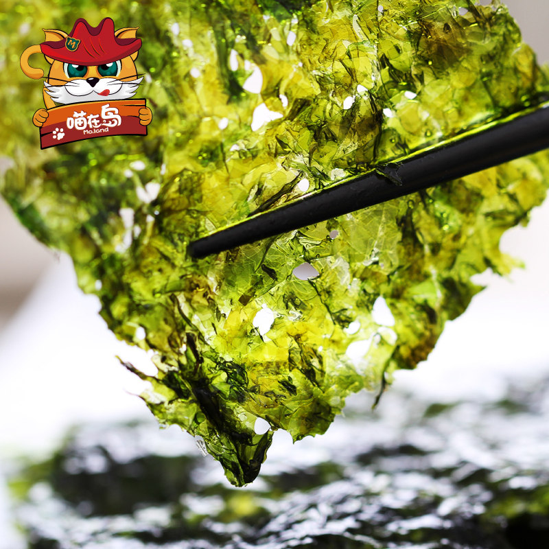 【天猫超市】喵在岛香脆海苔5g 海产零食 美味小吃儿童喜爱