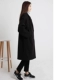 Áo khoác len nữ dài phần phiên bản Hàn Quốc 2017 mới dành cho nữ mùa đông cashmere Hàn Quốc áo khoác len hai mặt dày - Áo Hàn Quốc áo khoác choàng nữ Áo Hàn Quốc