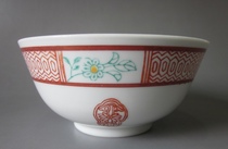 Cultural Revolution Jingdezhen porcelain flower and goldfish bowl