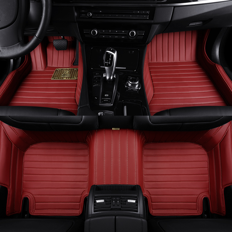 The new Mercedes-Benz C-Class C180L C200L C300L C260L car special full surround plush leather foot pad