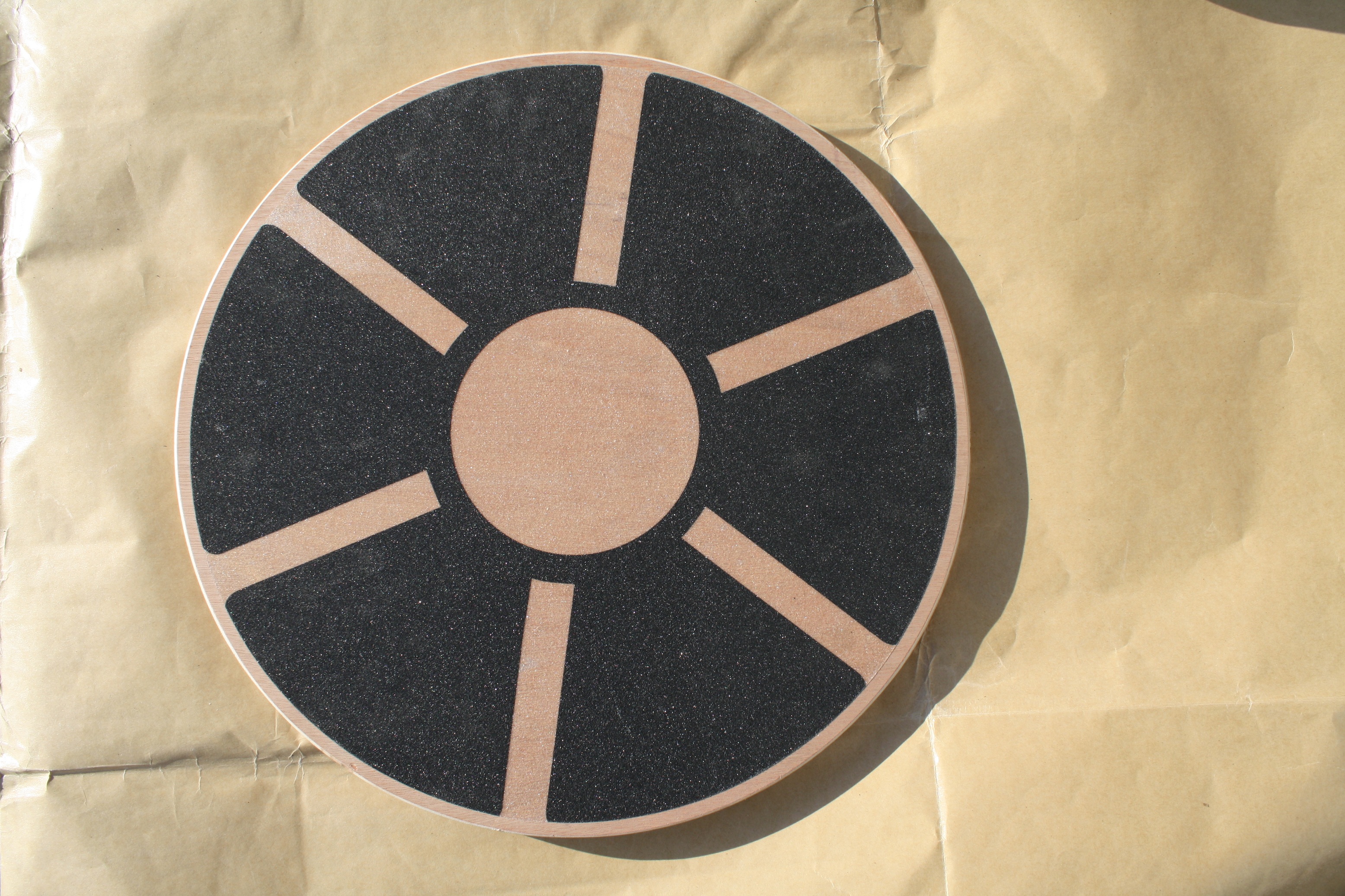 Wooden balance board Difficult non-slip rehabilitation and training balance Training balance board Yoga pedal Wooden balance plate
