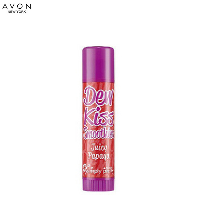 包邮 Avon/雅芳淡彩蜂蜡护唇膏 润唇持久好气色 滋润果味口红4g