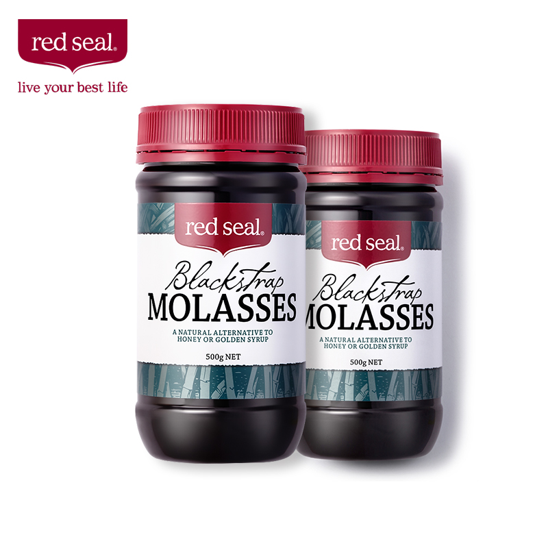 新西兰进口Red Seal/红印黑糖2瓶 澳洲黑蔗红糖舒缓痛经 补血补铁