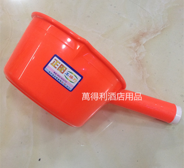 Positive factory Zhengyang sign small number diameter 18cm plastic water spoon