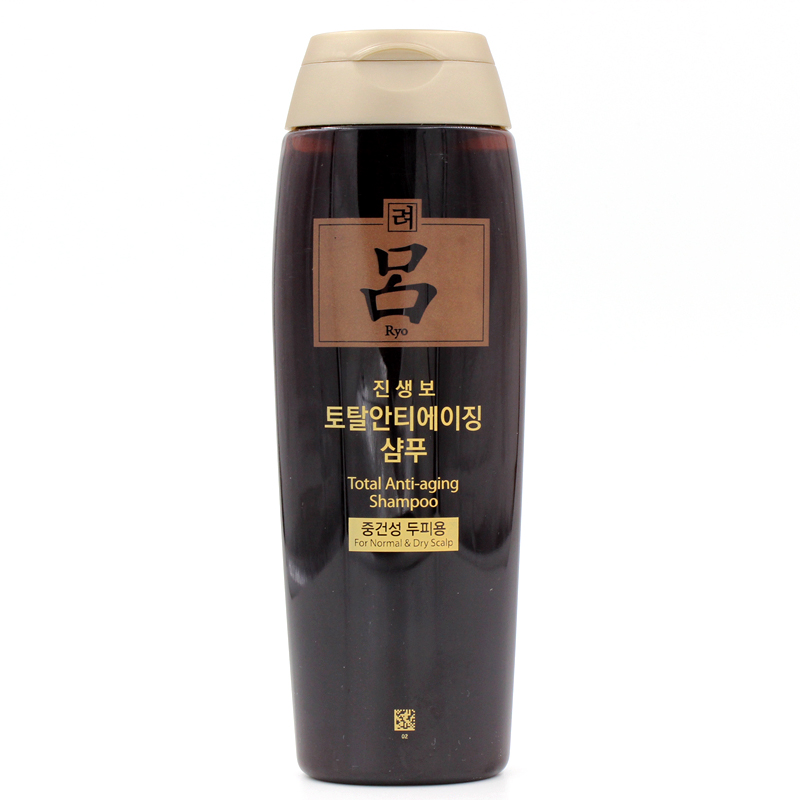 韩国进口RYOE黑吕参宝强健发根洗发水180ml 包邮