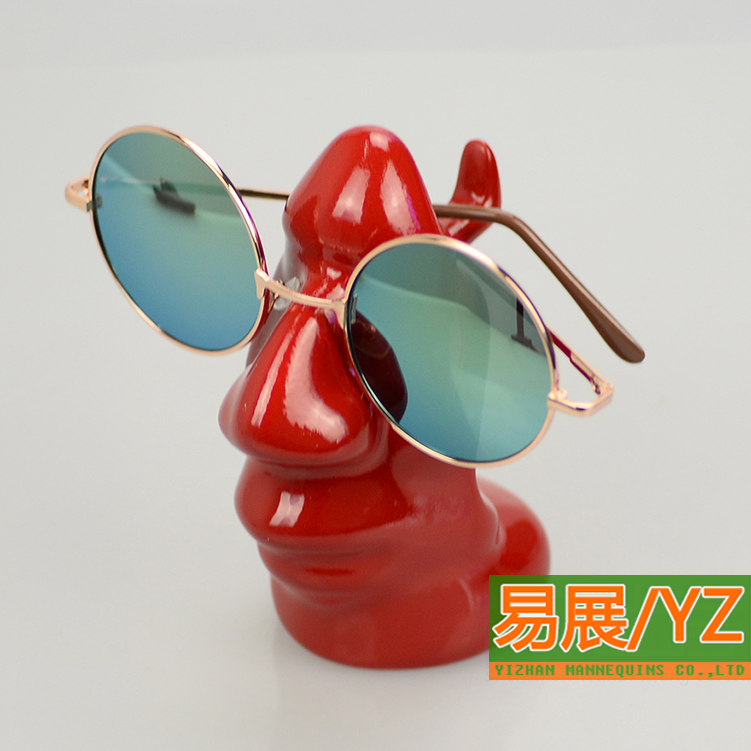 Mi Shishang missun cute mini portable glasses frame display stand exhibition counter window sunglasses display stand