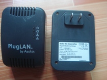 二手Asoka plugLAN  PL8650-ETH  85M 电力猫 双接口
