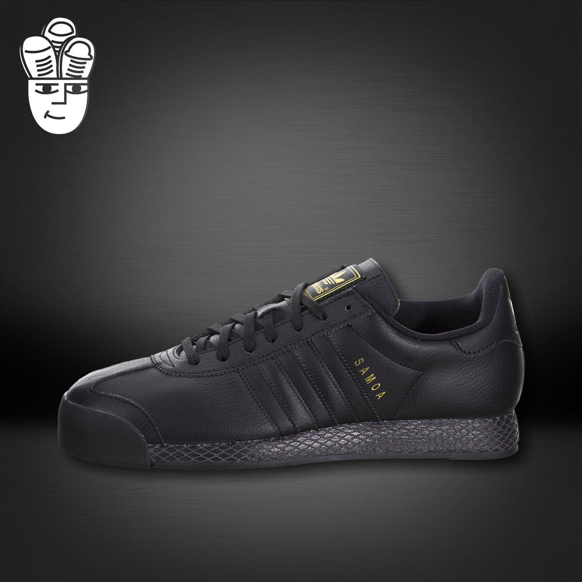 阿迪达斯 Adidas Samoa 三叶草男子潮鞋 复古板鞋 运动休闲鞋